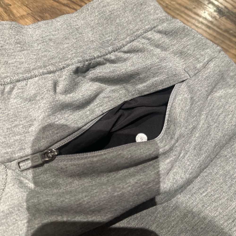 Lululemon Mens City Sweat Shorts in Heather Grey Size S - Picture 4 of 5